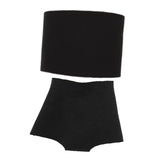 Maxbell 1/6 Scale Female Clothes Collection Dress up Clothing Stylish Casual Costume Black