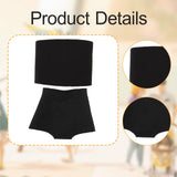 Maxbell 1/6 Scale Female Clothes Collection Dress up Clothing Stylish Casual Costume Black