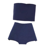 Maxbell 1/6 Scale Female Clothes Collection Dress up Clothing Stylish Casual Costume Dark Blue