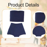 Maxbell 1/6 Scale Female Clothes Collection Dress up Clothing Stylish Casual Costume Dark Blue