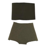 Maxbell 1/6 Scale Female Clothes Collection Dress up Clothing Stylish Casual Costume Green
