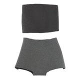 Maxbell 1/6 Scale Female Clothes Collection Dress up Clothing Stylish Casual Costume Gray