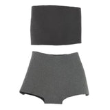 Maxbell 1/6 Scale Female Clothes Collection Dress up Clothing Stylish Casual Costume Gray