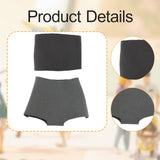 Maxbell 1/6 Scale Female Clothes Collection Dress up Clothing Stylish Casual Costume Gray