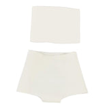 Maxbell 1/6 Scale Female Clothes Collection Dress up Clothing Stylish Casual Costume White