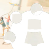 Maxbell 1/6 Scale Female Clothes Collection Dress up Clothing Stylish Casual Costume White