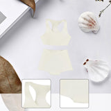 Maxbell 1/6 Scale Female Clothes Stylish Clothing Costume for Doll Lovers Collectors White
