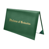 Maxbell Imprinted Diploma Cover Graduation Certificate Cover for Presentation Green