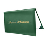 Maxbell Imprinted Diploma Cover Graduation Certificate Cover for Presentation Green