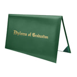 Maxbell Imprinted Diploma Cover Graduation Certificate Cover for Presentation Green