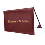 Maxbell Imprinted Diploma Cover Graduation Certificate Cover for Presentation Maroon