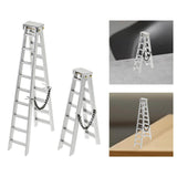 Maxbell Mini Ladder Model RC Decor Accessory RC Ladder Decor 1/10 RC Car Accessories 15cm