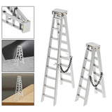 Maxbell Mini Ladder Model RC Decor Accessory RC Ladder Decor 1/10 RC Car Accessories 15cm