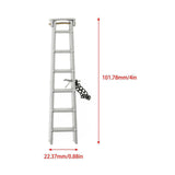 Maxbell Mini Ladder Model RC Decor Accessory RC Ladder Decor 1/10 RC Car Accessories 10cm