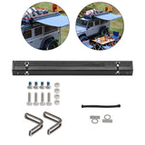 Maxbell RC Car Roof-mounted Side Tent 1/18 Scale for Crawler Remote Control Vehicles Black
