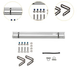 Maxbell RC Car Roof-mounted Side Tent 1/18 Scale for Crawler Remote Control Vehicles Silver
