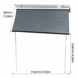 Maxbell RC Car Roof-mounted Side Tent 1/18 Scale for Crawler Remote Control Vehicles Silver