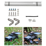 Maxbell RC Car Roof-mounted Side Tent 1/18 Scale for Crawler Remote Control Vehicles Silver