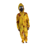 Maxbell Halloween Costume Creative Jumpsuit and Mask for Stage Show Party Birthdays