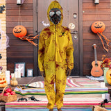 Maxbell Halloween Costume Creative Jumpsuit and Mask for Stage Show Party Birthdays