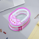 Maxbell Clear Figures Display Bag Fans Showing Off Holder PVC Portable Storage Pouch Without Buckle