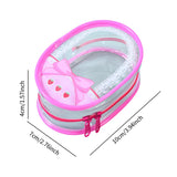 Maxbell Clear Figures Display Bag Fans Showing Off Holder PVC Portable Storage Pouch Without Buckle
