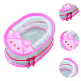 Maxbell Clear Figures Display Bag Fans Showing Off Holder PVC Portable Storage Pouch Without Buckle