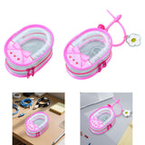 Maxbell Clear Figures Display Bag Fans Showing Off Holder PVC Portable Storage Pouch Without Buckle