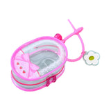 Maxbell Clear Figures Display Bag Fans Showing Off Holder PVC Portable Storage Pouch With Buckle