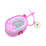Maxbell Clear Figures Display Bag Fans Showing Off Holder PVC Portable Storage Pouch With Buckle