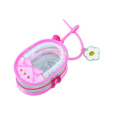 Maxbell Clear Figures Display Bag Fans Showing Off Holder PVC Portable Storage Pouch With Buckle