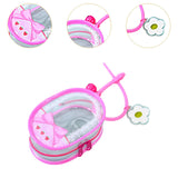 Maxbell Clear Figures Display Bag Fans Showing Off Holder PVC Portable Storage Pouch With Buckle