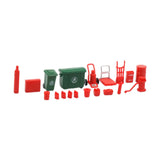 Maxbell 1:64 Scale Workshop Tools Mini House Accessory Fairy Garden Scene Prop Model