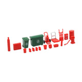 Maxbell 1:64 Scale Workshop Tools Mini House Accessory Fairy Garden Scene Prop Model
