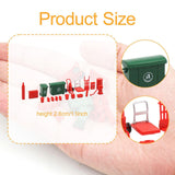 Maxbell 1:64 Scale Workshop Tools Mini House Accessory Fairy Garden Scene Prop Model