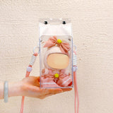 Maxbell Doll Display Bag Clear Pouch for Figures Collectibles Mini Figure Plush Doll