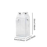 Maxbell Doll Display Bag Clear Pouch for Figures Collectibles Mini Figure Plush Doll