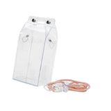 Maxbell Doll Display Bag Clear Pouch for Figures Collectibles Mini Figure Plush Doll