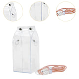 Maxbell Doll Display Bag Clear Pouch for Figures Collectibles Mini Figure Plush Doll