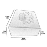 Maxbell Meditation Cushion Seating Japanese Tatami Mat for Indoor Meditation Outdoor grey