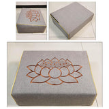 Maxbell Meditation Cushion Seating Japanese Tatami Mat for Indoor Meditation Outdoor grey