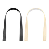 Maxbell 2Pcs Handbag Handle Strap Handmade Replacement for Woven Bag Clutches Wallet Black