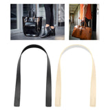Maxbell 2Pcs Handbag Handle Strap Handmade Replacement for Woven Bag Clutches Wallet Black