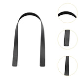 Maxbell 2Pcs Handbag Handle Strap Handmade Replacement for Woven Bag Clutches Wallet Black