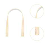 Maxbell 2Pcs Handbag Handle Strap Handmade Replacement for Woven Bag Clutches Wallet Yellow