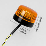 Maxbell 1 Pair RC Car LED Rotating Lamp 5V Alarm Lamp for 1/14 RC Hobby Car Vehicles