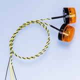 Maxbell 1 Pair RC Car LED Rotating Lamp 5V Alarm Lamp for 1/14 RC Hobby Car Vehicles