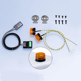 Maxbell 1 Pair RC Car LED Rotating Lamp 5V Alarm Lamp for 1/14 RC Hobby Car Vehicles