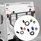 Maxbell RC 1/14 Beacon Light Compact LED Flash Lights for Tractor Truck Off Road Car Yellow