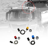 Maxbell RC 1/14 Beacon Light Compact LED Flash Lights for Tractor Truck Off Road Car Yellow